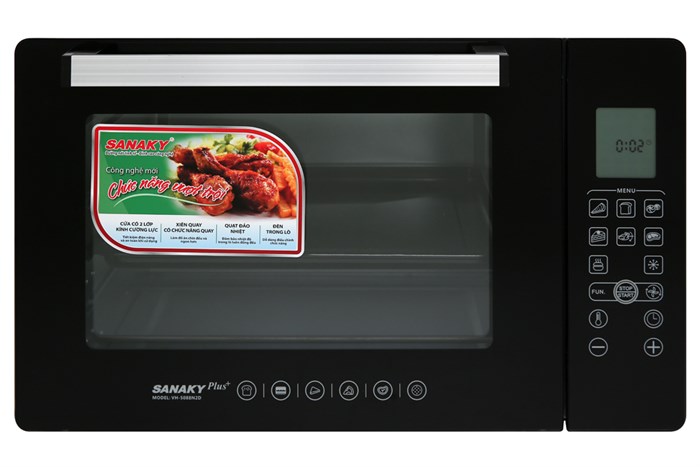 Lò nướng thùng Sanaky 2000W VH 5088N2D 50 lít — ảnh 2