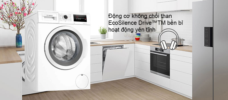 Động cơ không chổi than EcoSilence Drive™TM hạn chế tiềng ồn khó chịu