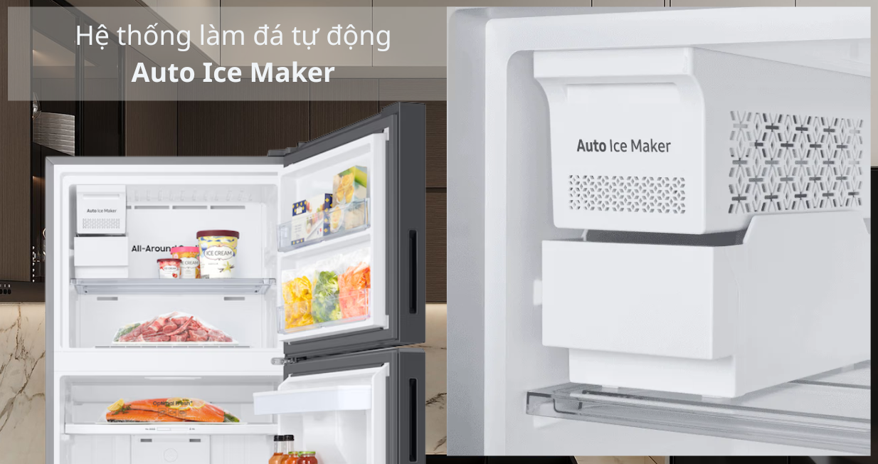 Tủ lạnh Samsung 406L 2023 RT42CG6584B1SV — ảnh 8