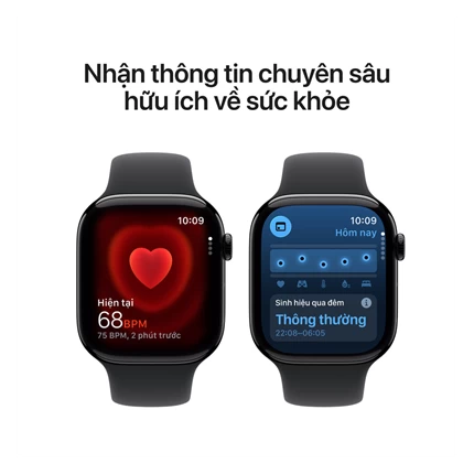Apple Watch Series 11 GPS, 46mm Viền Nhôm Dây Cao Su S/M — ảnh 6