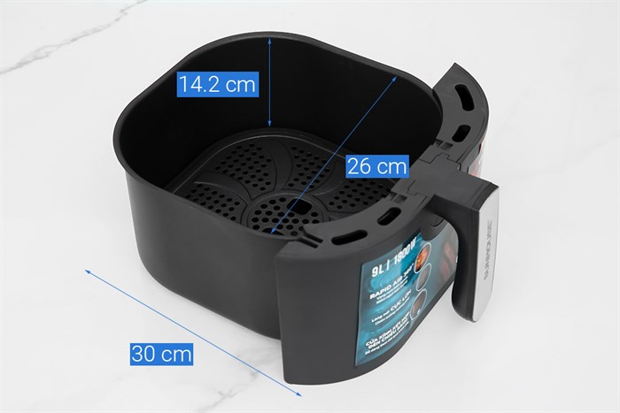 Nồi chiên không dầu Sunhouse 9 lít SHD4037 — ảnh 9