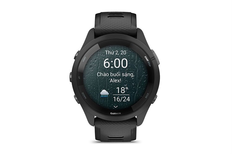 Garmin Forerunner 265 Music 46.1mm dây silicone — ảnh 3