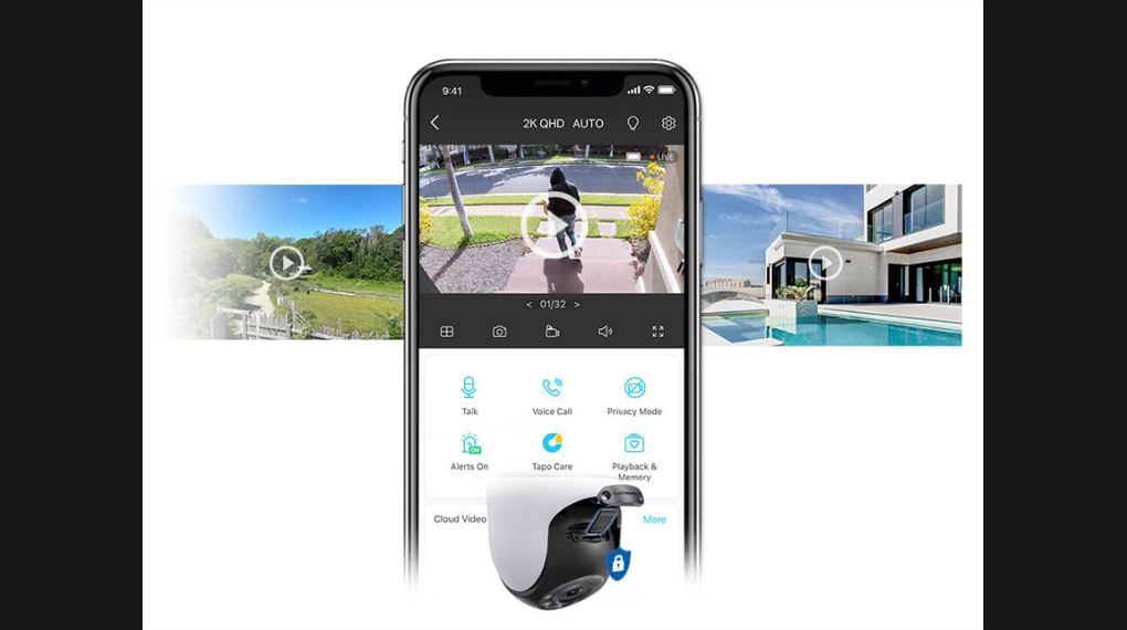 Camera IP Ngoài trời 360 Độ 4MP TP-Link Tapo C520WS - Lưu trữ