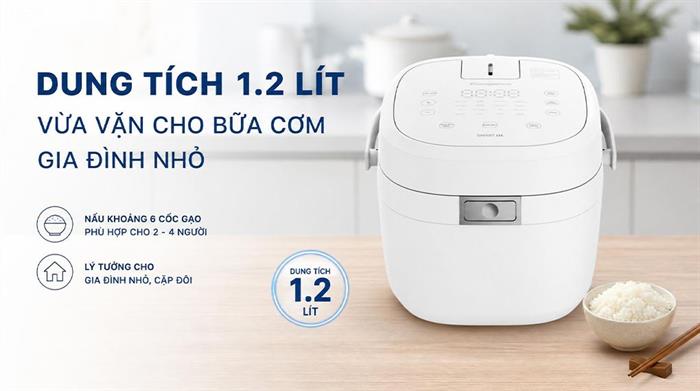 Nồi cơm điện cao tần Kangaroo 1.2 lít KGR12IH1 — ảnh 2