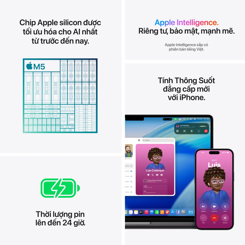 Macbook Pro 14.2 M5 512GB, — ảnh 8