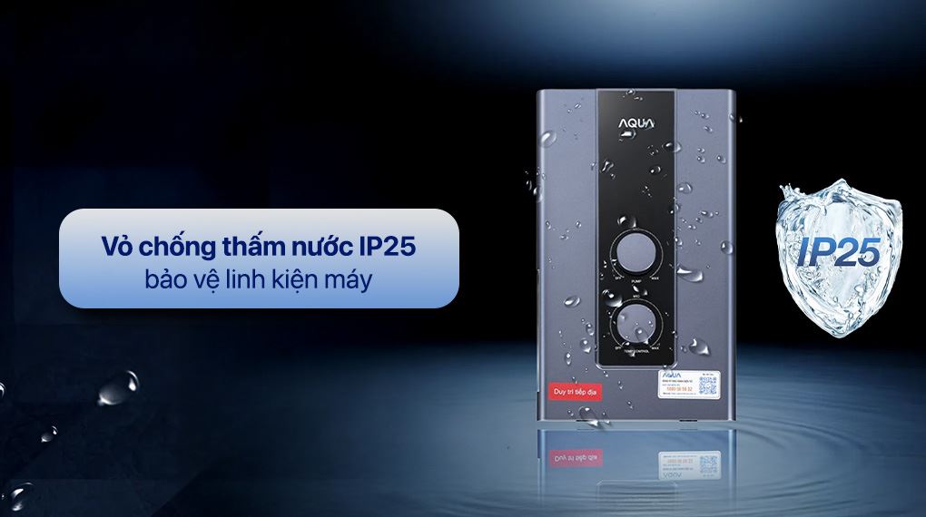 Máy nước nóng trực tiếp Aqua 4500W AEI45E-FP3B(VN) - Thiết kế