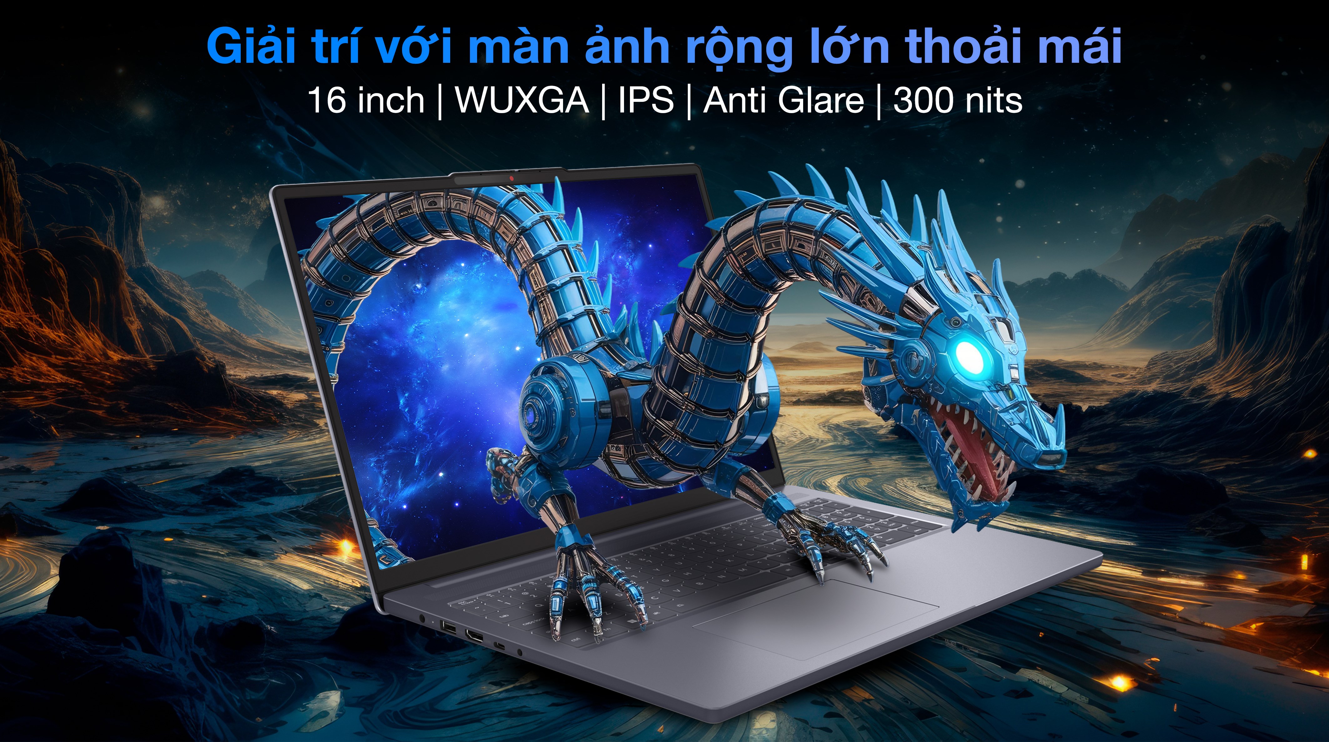 Lenovo Ideapad Slim 3 16IRH10 i5 13420H (83K20003VN) - Màn hình