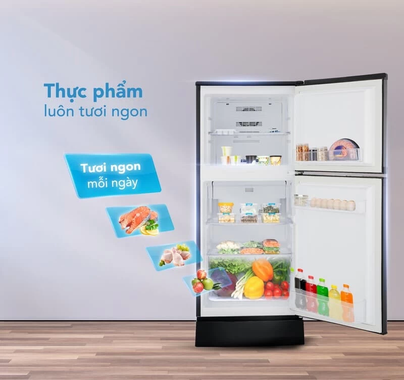 Tủ lạnh Funiki 120 lít FR-125CI.1 có công nghệ làm lạnh gián tiếp