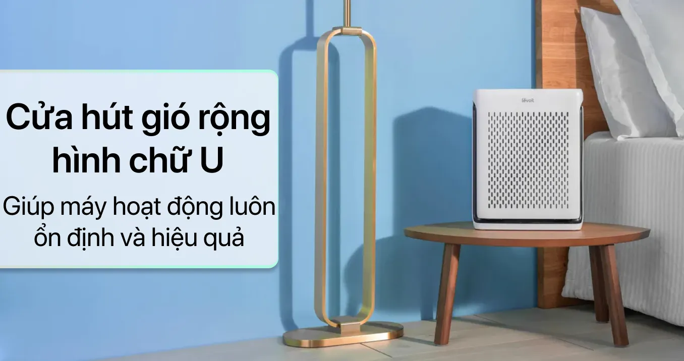 Máy lọc không khí chống dị ứng thú cưng Levoit Vital 100S — ảnh 3