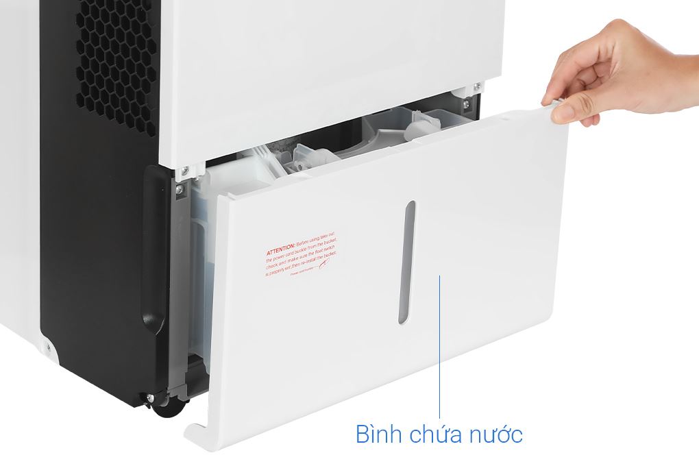Máy hút ẩm Midea MDDP-30DEN7 - Bình chứa nước