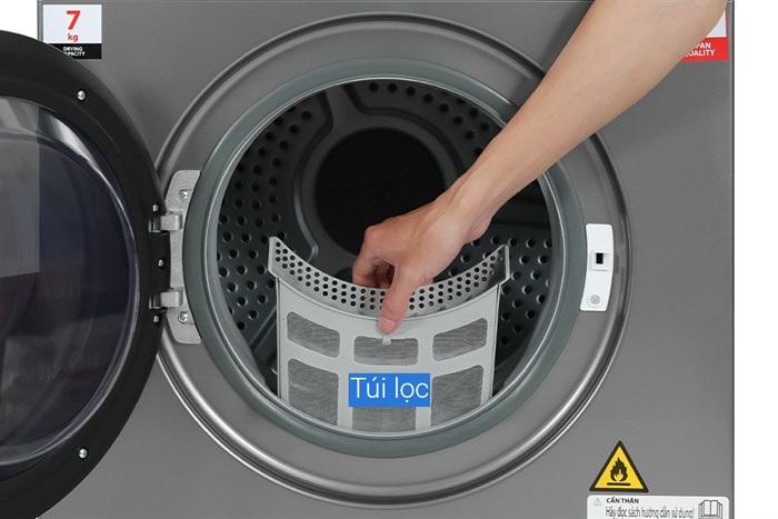 Máy sấy thông hơi Toshiba 7 Kg TD-H80SEV(SK) — ảnh 6