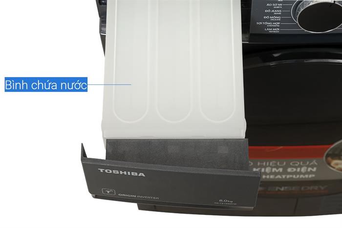 Máy sấy bơm nhiệt Toshiba 8 Kg TD-T21B90HWV(MG) — ảnh 8