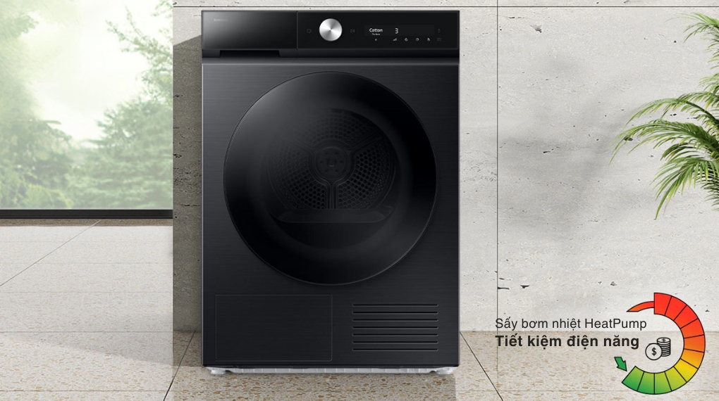 Máy sấy bơm nhiệt Samsung 10 Kg DV10BB9440GBSV - Đặc điểm và cơ chế sấy