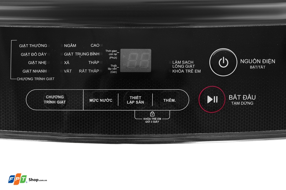 Máy giặt cửa trên Sharp 12.5 kg ES-TM125CN-BK — ảnh 8