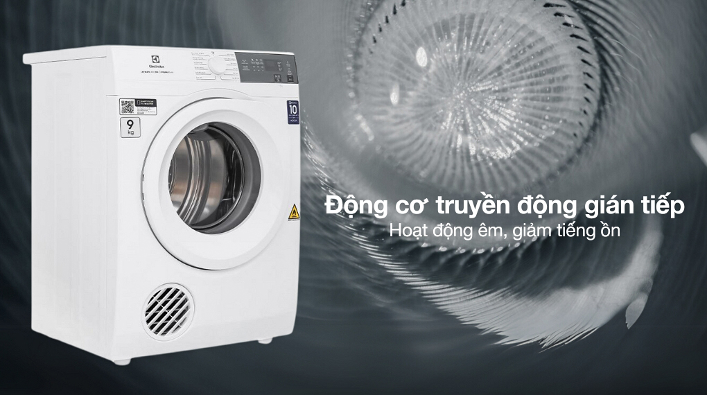 Động cơ - Máy sấy thông hơi Electrolux UltimateCare 9 kg EDV904H3WC