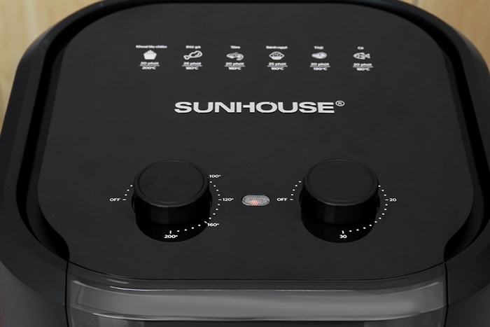Nồi chiên không dầu Sunhouse 9 lít SHD4037 — ảnh 4