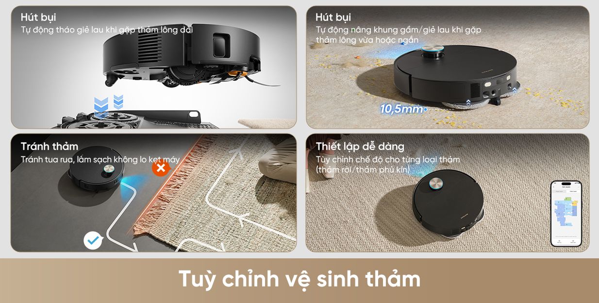 Robot hút bụi lau nhà Dreame X60 Ultra — ảnh 10