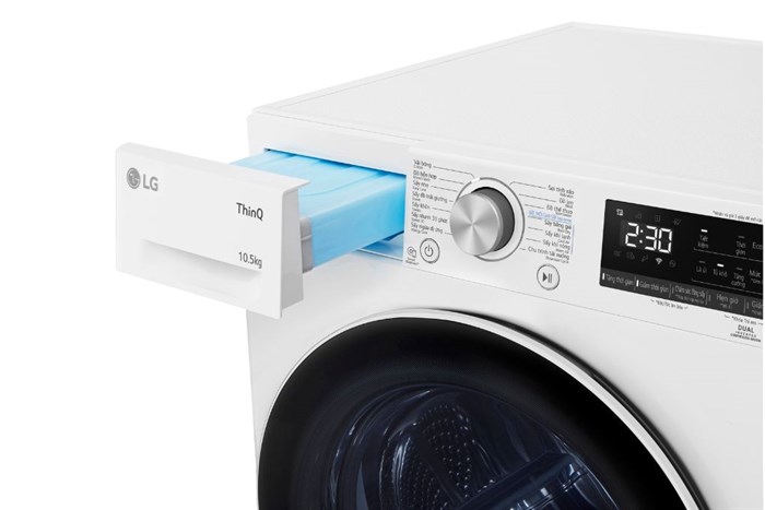 Máy sấy bơm nhiệt LG 10.5 Kg DVHP50W — ảnh 7