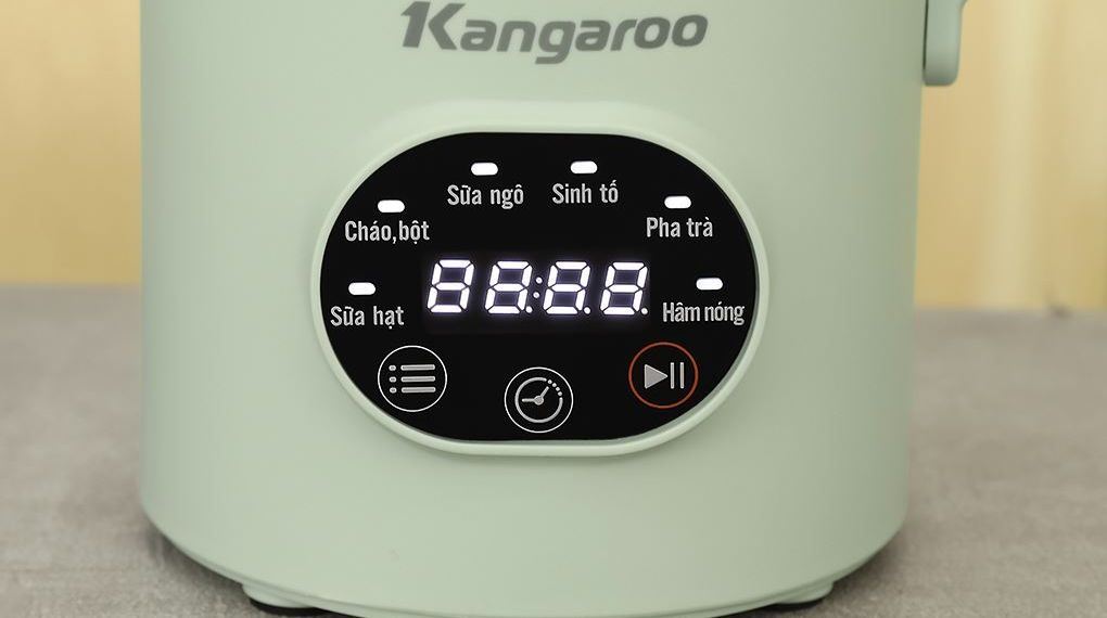 Máy xay sữa hạt đa năng Kangaroo KGHB1G - Bảng điều khiển