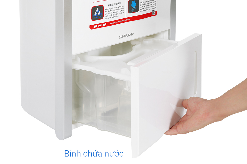 Máy hút ẩm Sharp DW-D20A-W - Bình chứa