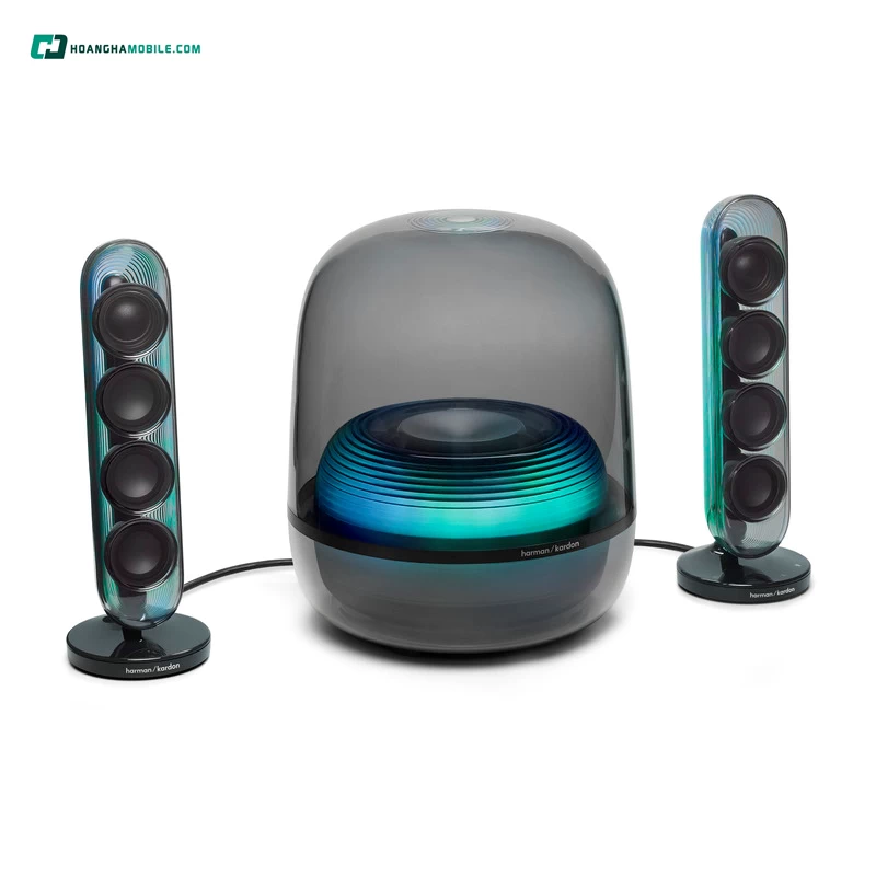 Loa Bluetooth Harman Kardon SOUNDSTICK 5 là hệ thống loa 2.1 cao cấp dành cho không gian sống