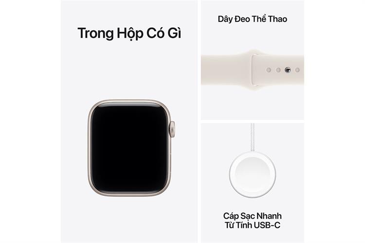 Apple Watch SE 3 GPS 40mm viền nhôm dây thể thao — ảnh 9