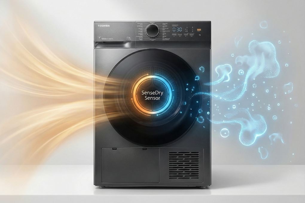 Cảm biến - Máy sấy bơm nhiệt Toshiba 8 kg TD-T21B90HWV(MG)