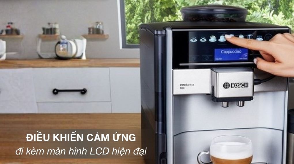 Bảng điều khiển - Máy pha cà phê Bosch TIS65621RW