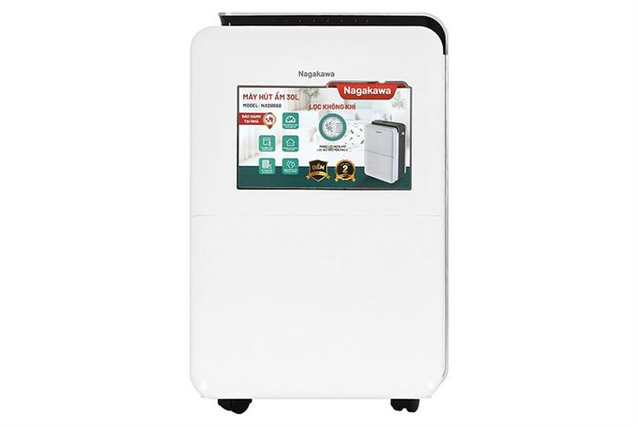 Máy hút ẩm kết hợp lọc không khí Nagakawa NAD8668 540W — ảnh 3