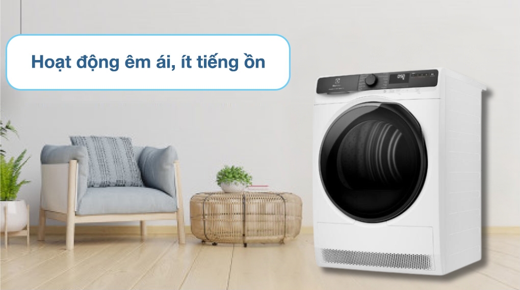 Máy sấy bơm nhiệt Electrolux UltimateCare 8 kg EDH803J5WC - Động cơ - Công nghệ tiết kiệm điện
