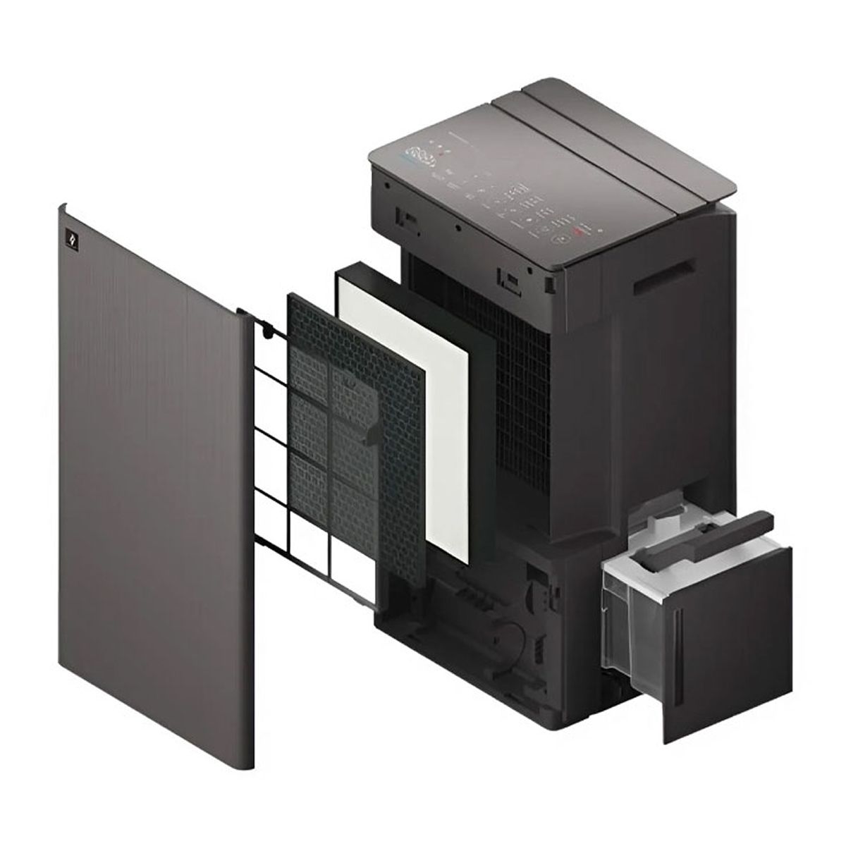 Máy hút ẩm và lọc không khí Sharp DW-T30FV-H 30L — ảnh 8