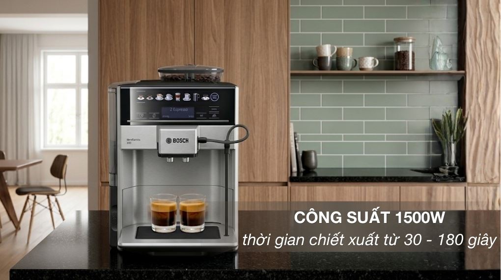 Công suất - Máy pha cà phê Bosch TIS65621RW