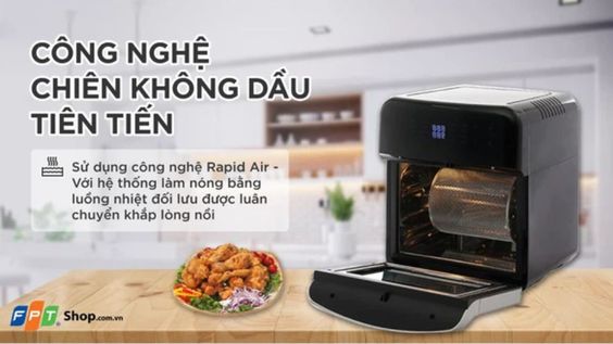 Công nghệ chiên không dầu tiên tiến