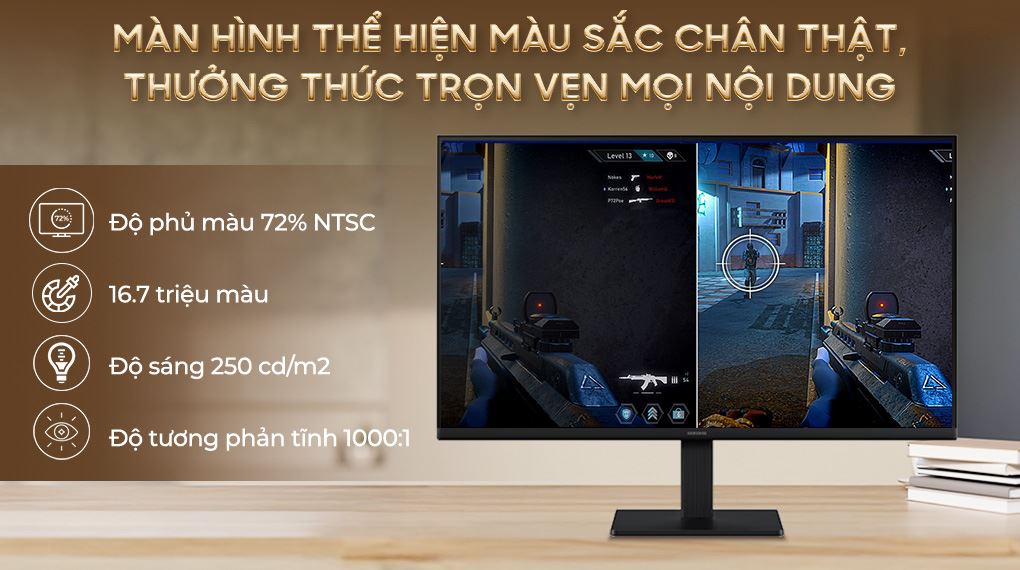 Màn hình Samsung S3 S30GD LS27D300GAEXXV 27 inch Full HD - Màu sắc rực rỡ