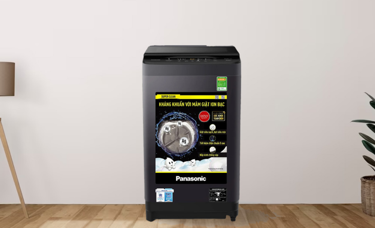 Máy giặt Panasonic cửa trên 9kg 2021 (NA-F90S10BRV) — ảnh 8