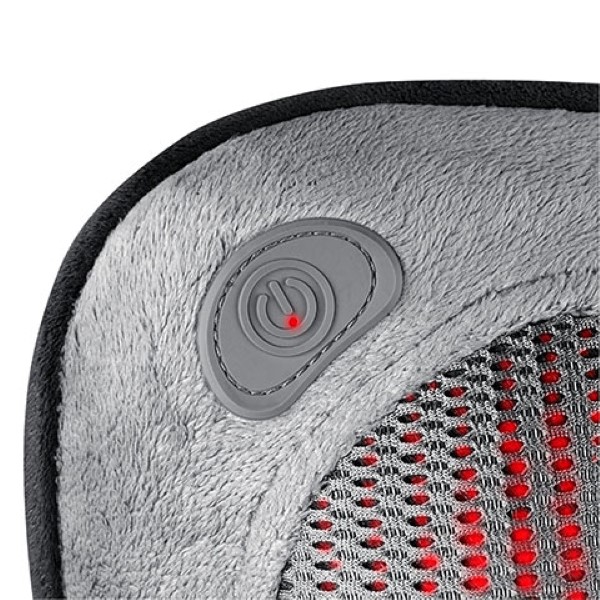 Nhấn và giữ nút nguồn trong vài giây để kích hoạt sử dụng gối massage Homedics SP-115HJ.