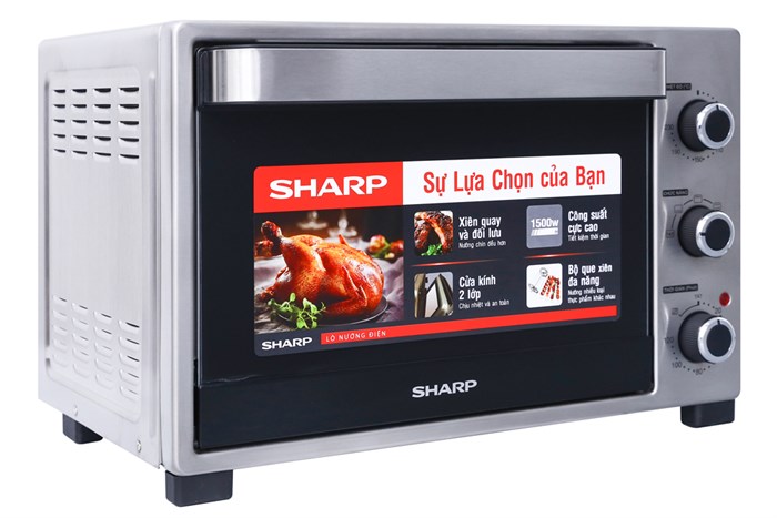 Lò nướng thùng Sharp 1500W EO-A323RCSV-ST 32 lít — ảnh 3