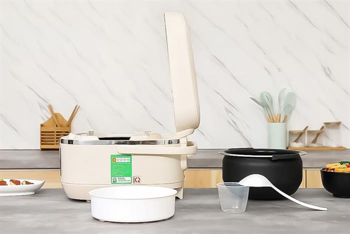 Nồi cơm điện cao tần Sharp 1 lít KS-IH10IX-WH Mẫu — ảnh 5
