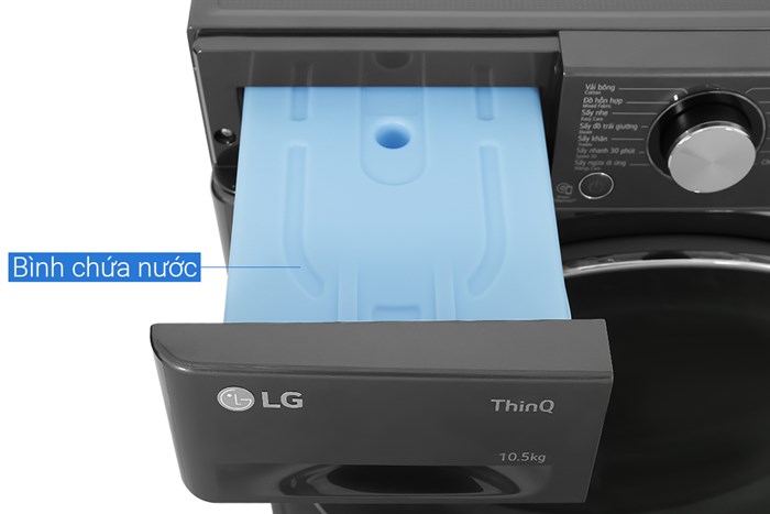 Máy sấy bơm nhiệt LG 10.5 Kg DVHP50B — ảnh 9