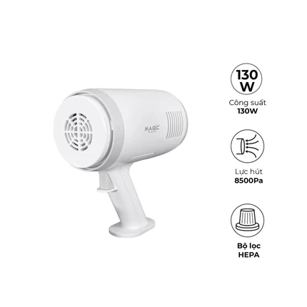 Máy hút bụi không dây tay MAGIC A-061, 130W — ảnh 7