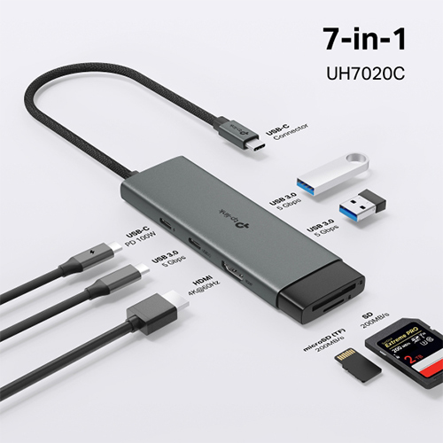 Hub chuyển đổi 7 trong 1 TP-Link UH7020C — ảnh 4