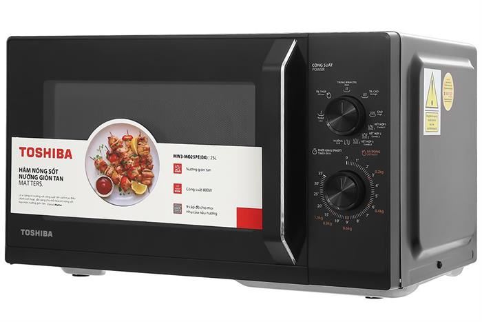 Lò vi sóng có nướng Toshiba MW3-MG25PE(BK) — ảnh 3