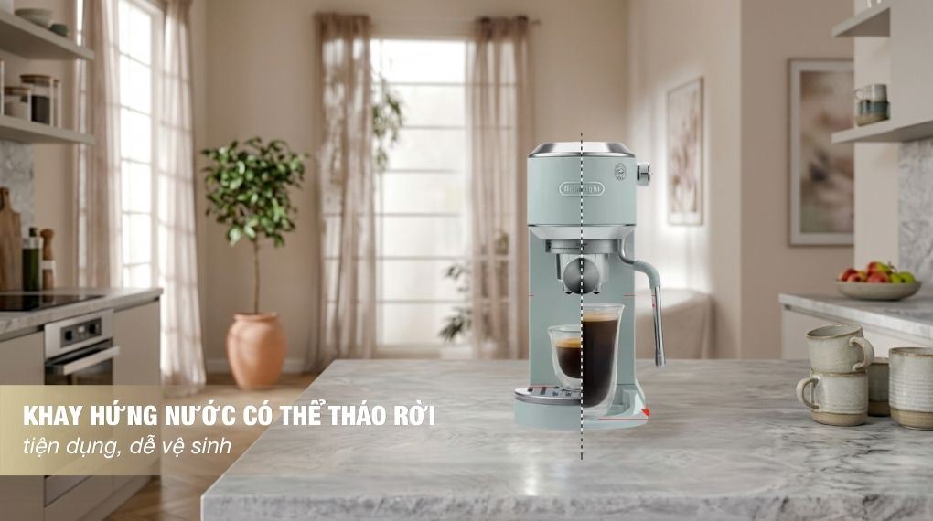 Tiện ích - Máy pha cà phê Delonghi EC890.GR