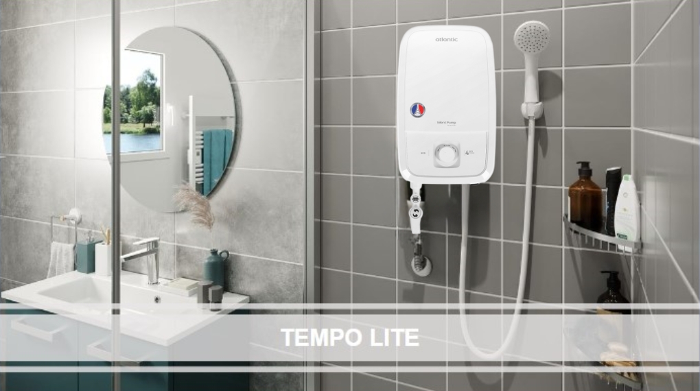 Máy nước nóng trực tiếp Atlantic 4000W Tempo Lite 4000 PU - 811023 - Thiết kế