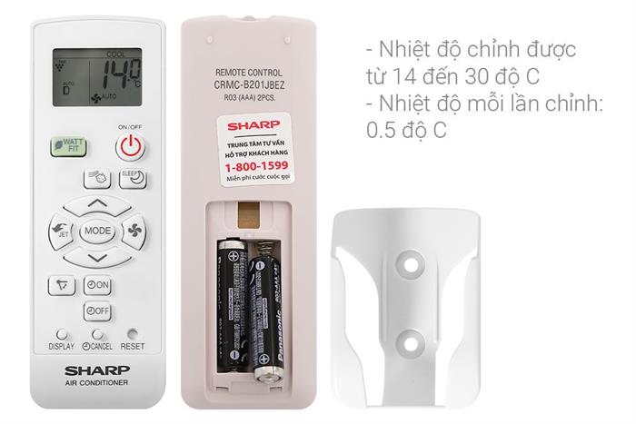 Sharp Inverter 1 HP AH-X10DEW Mẫu — ảnh 9