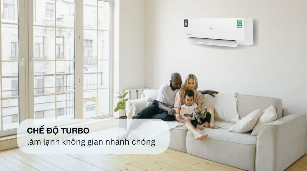 Máy lạnh AQUA Inverter 1 HP AQA-RV10QA3 - Công nghệ làm lạnh