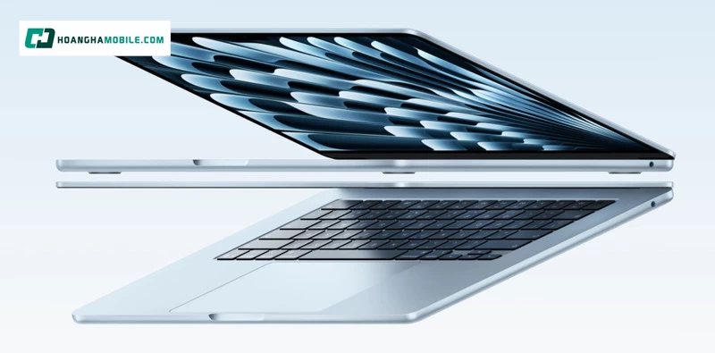 MacBook Air M5 16GB/1TB có thiết kế mỏng nhẹ, không quạt và 4 màu dễ chọn