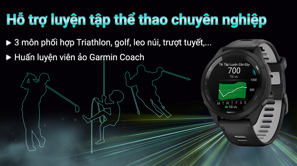 Garmin Forerunner 255 Music - Các môn thể thao