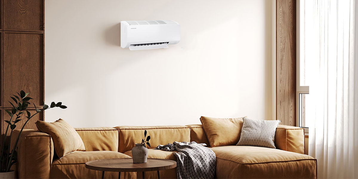 Máy Lạnh Samsung Inverter 1.5 Hp AR13DYHZAWKNSV có màn hình hiển thị nhiệt độ trên dàn lạnh