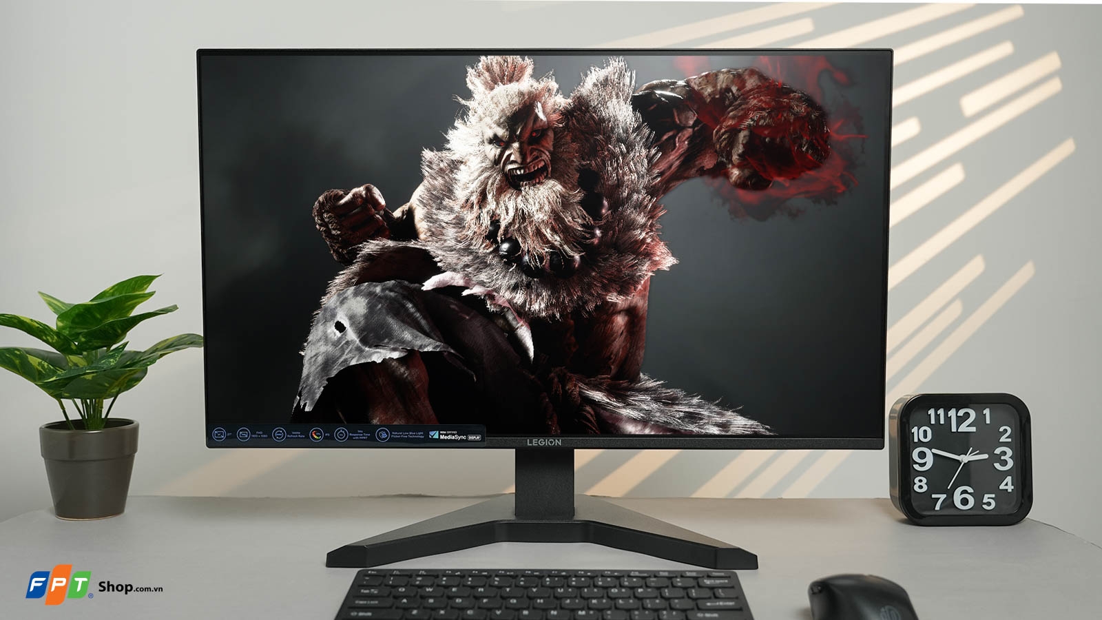 Màn hình Gaming Lenovo Legion R27s 68CCGAC1VN 27 inch Full HD/IPS/144Hz — ảnh 3